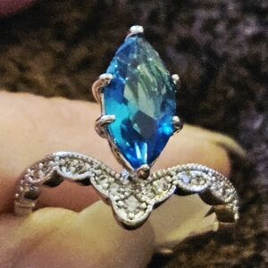 Aquamarine Ring